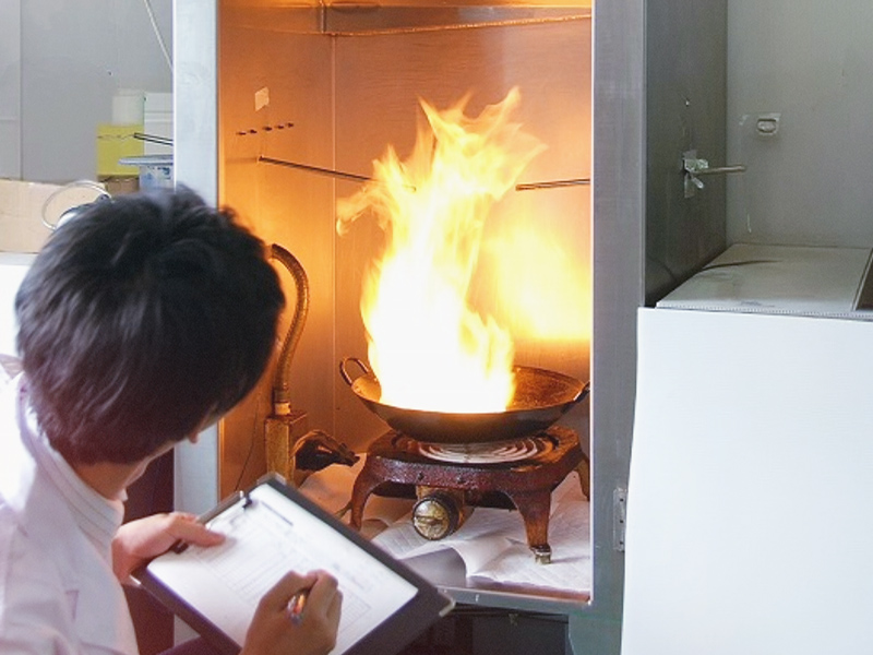 装置性能を計測する実験設備