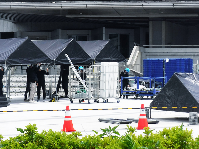 イベント運営をサポートするスタッフ